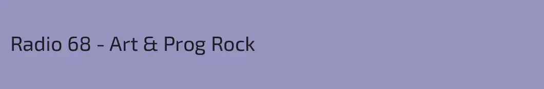 Radio 68 - Art & Prog Rock
